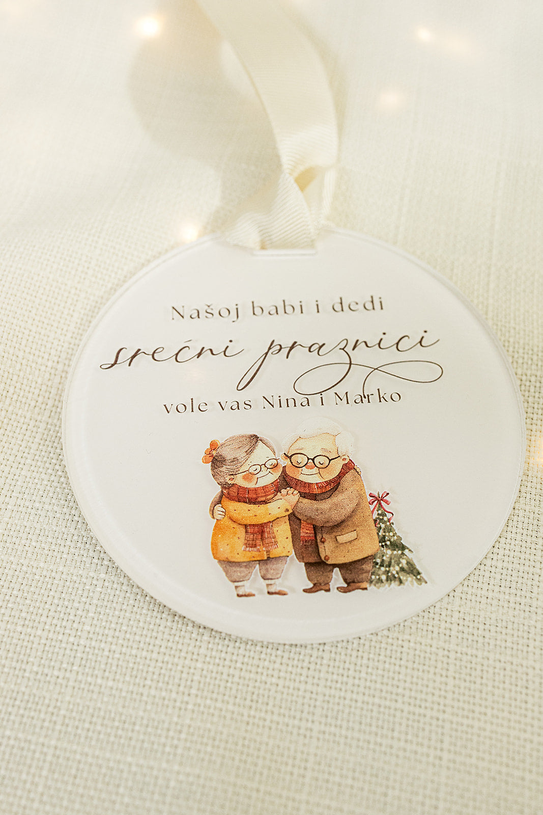 Personalizovani ukras Jolly | više dezena i opcija