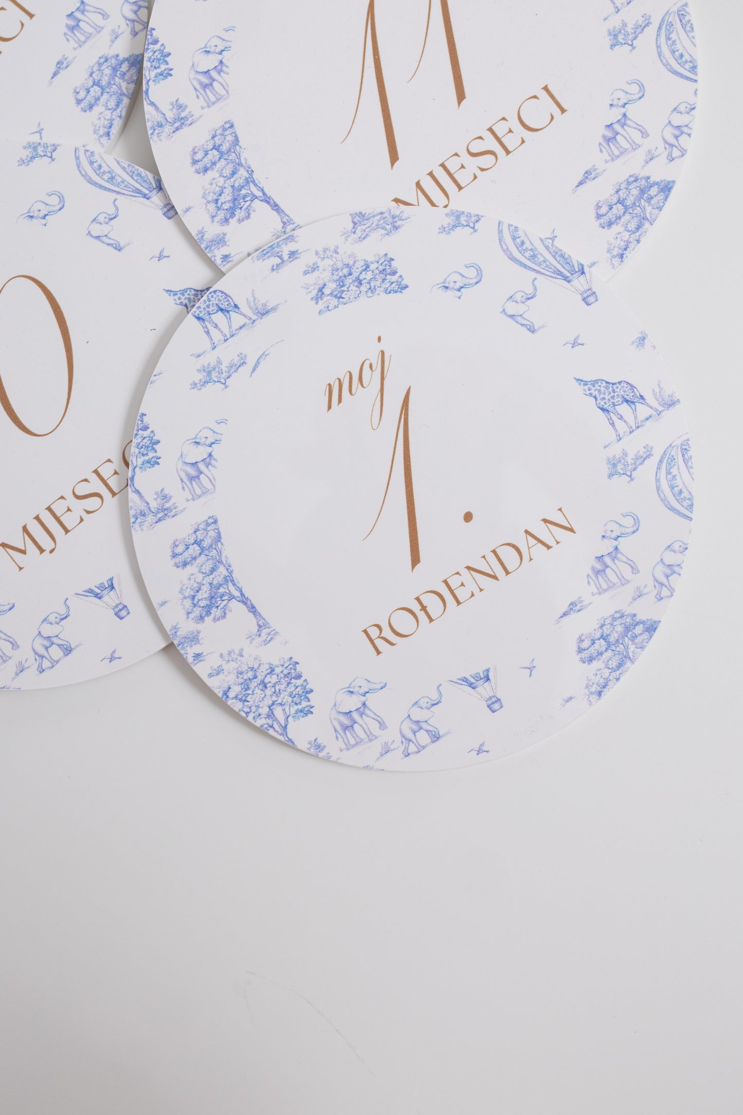Set milestone kartica Timeless Garden