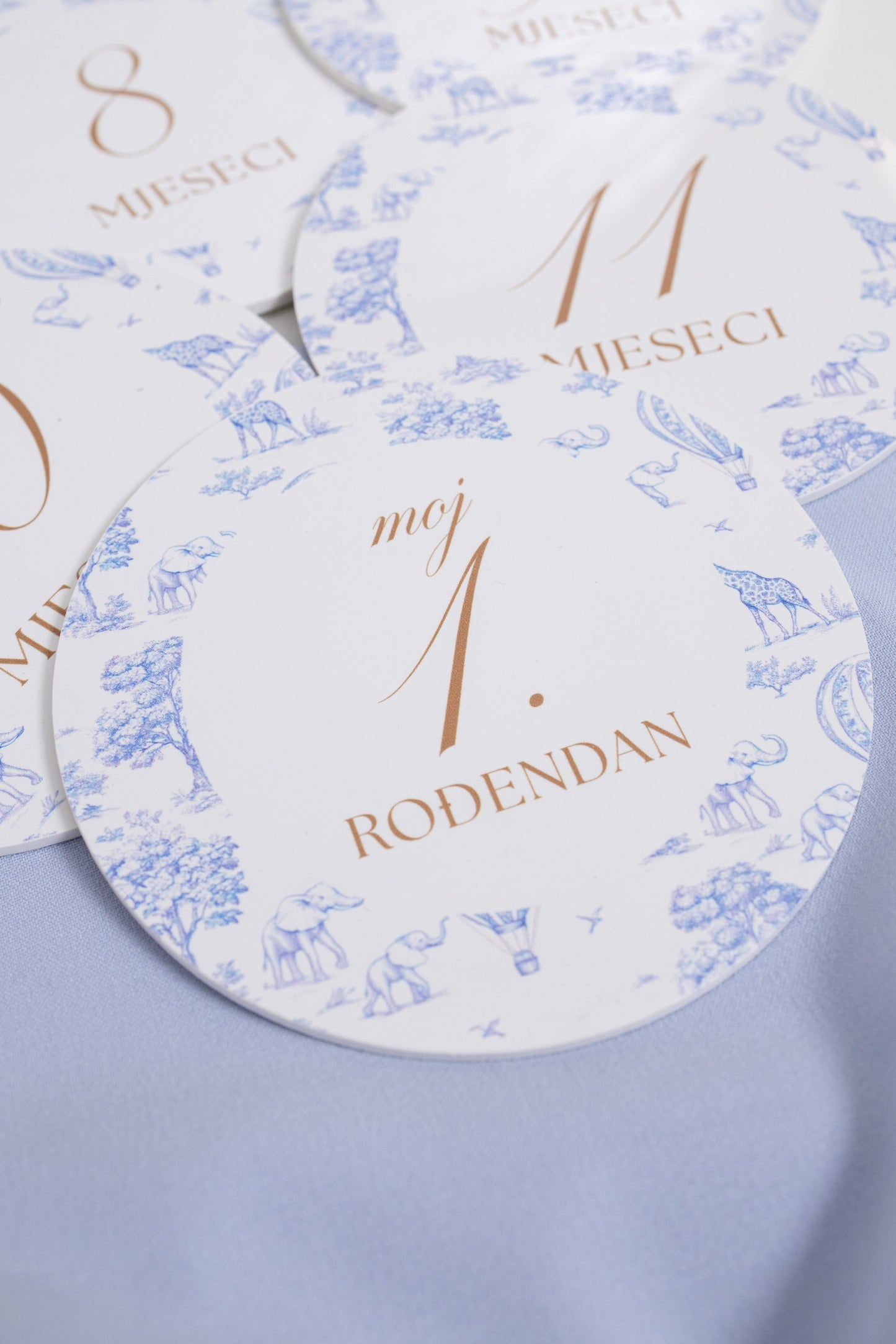 Set milestone kartica Timeless Garden