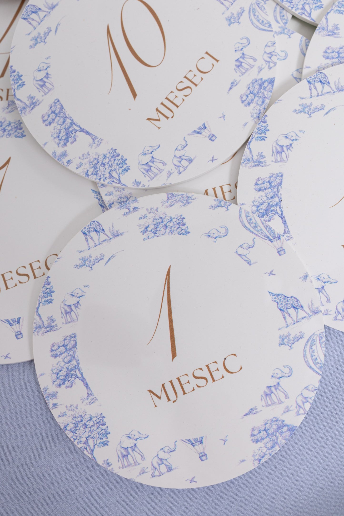 Set milestone kartica Timeless Garden