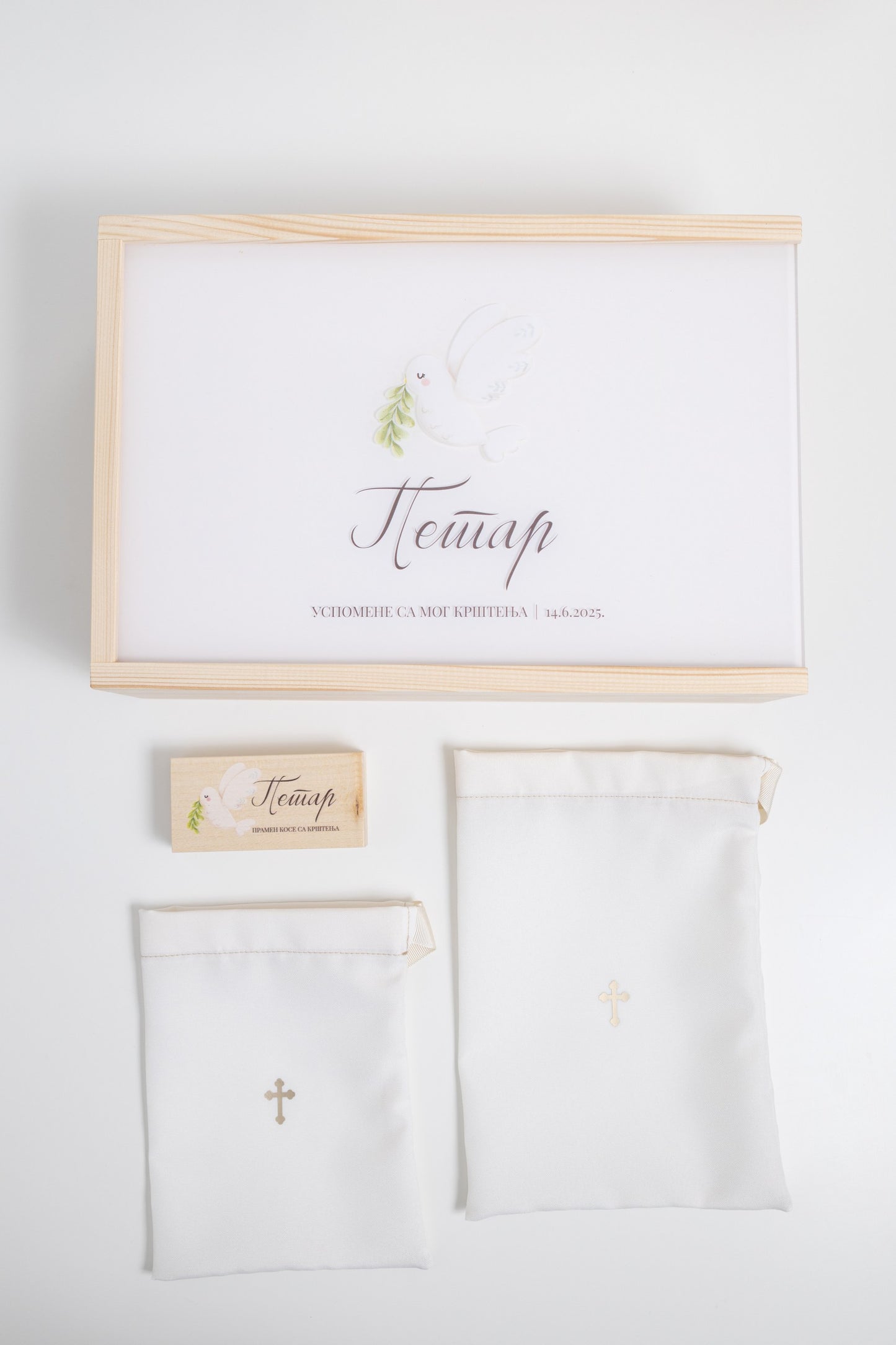 Ellie set za uspomene sa krštenja VELIKI | personalizacija po želji