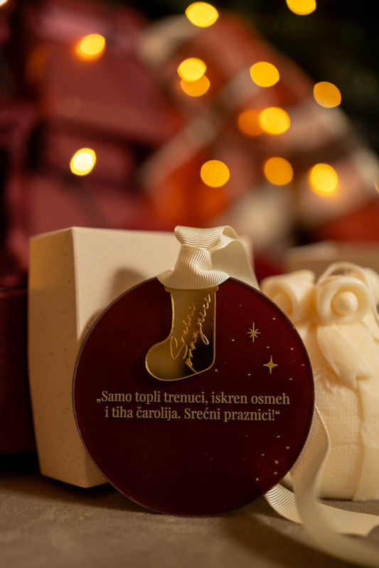 Personalizovani ukras Nole  |  dve boje