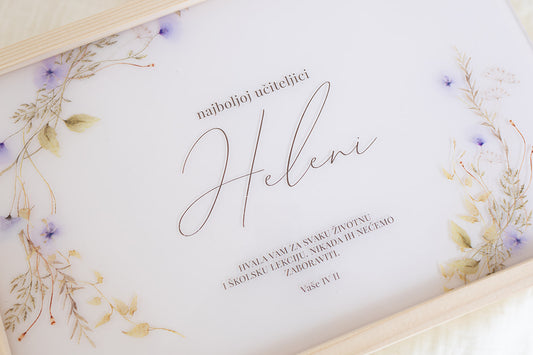 Kutija za poklon i uspomene | PUNO DRVO