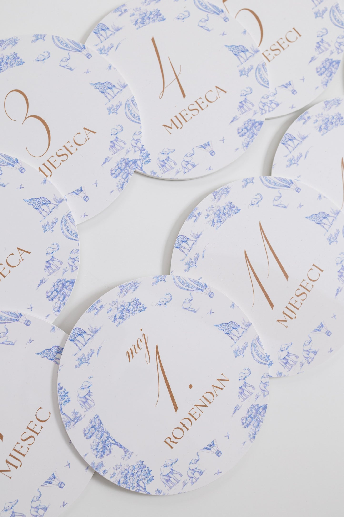 Set milestone kartica Timeless Garden
