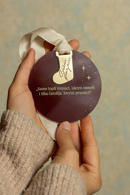 Personalizovani ukras Nole  |  dve boje