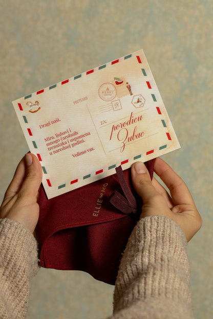 Čestitka North Pole Mail  |  personalizacija na akrilu