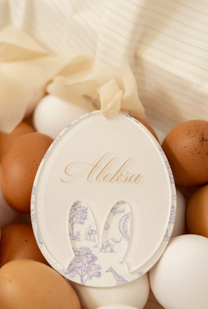 Personalizovano jaje Bunny | Timeless Garden