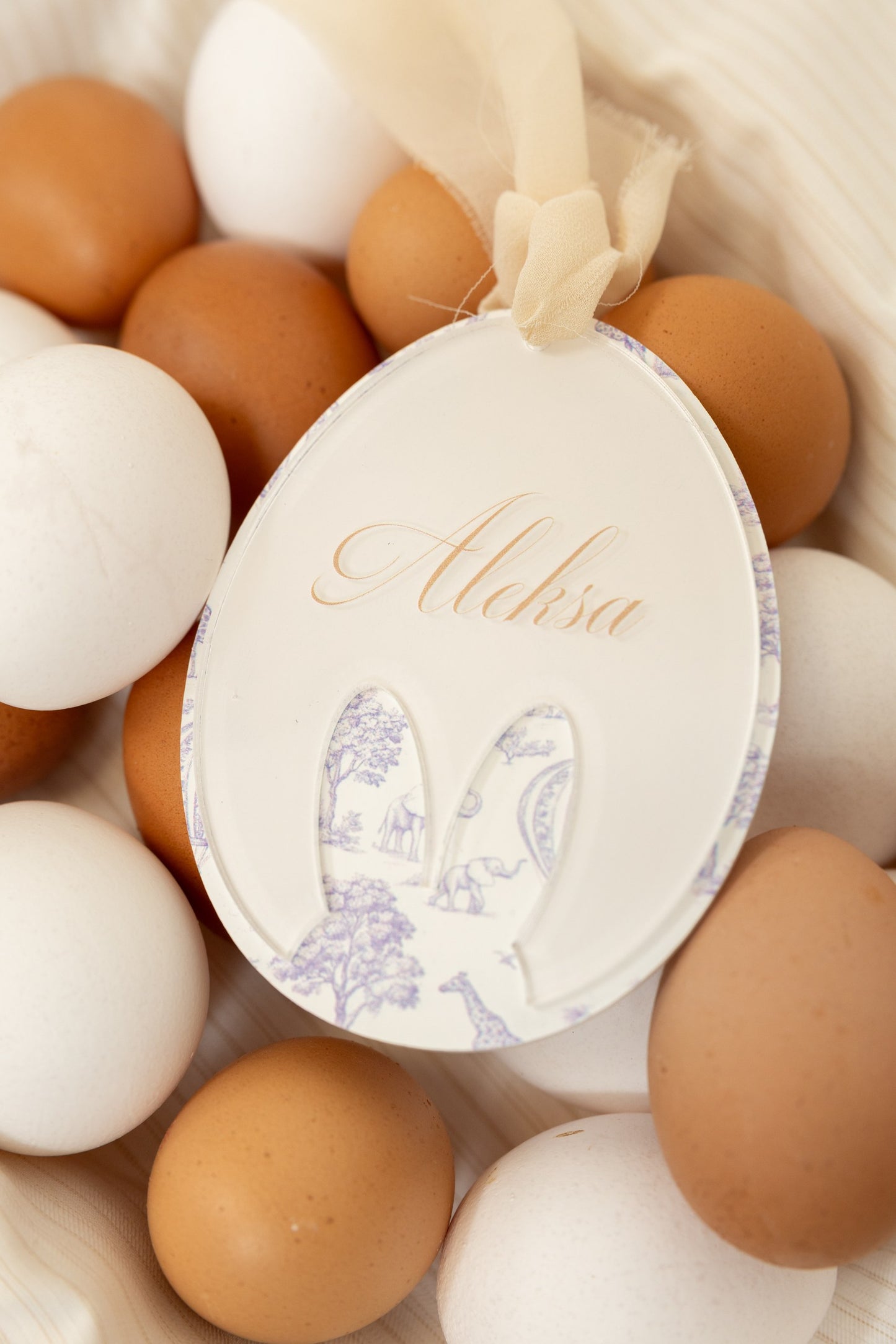 Personalizovano jaje Bunny | Timeless Garden