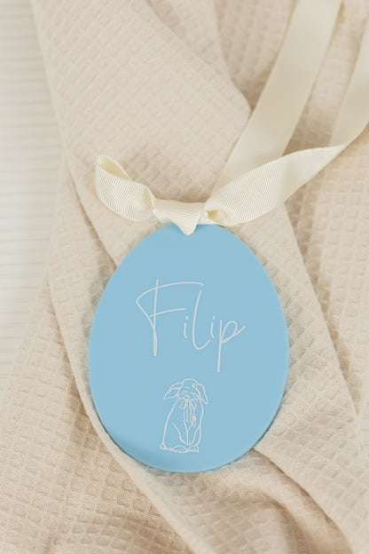 Personalizovano jaje Spring | plavo