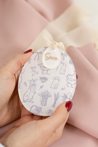 Personalizovano jaje Lavender | dva dezena