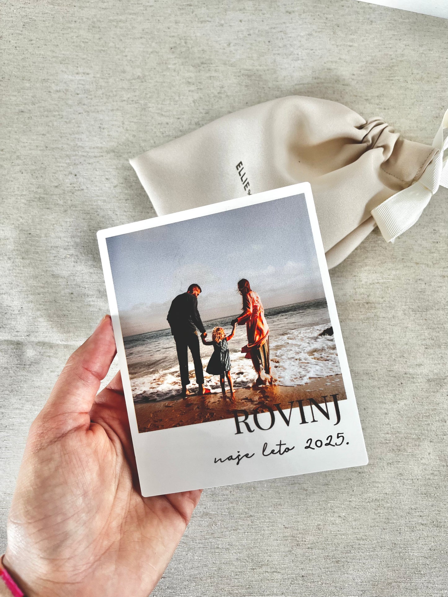 Sea Memory  |  Foto magnet na akrilnoj pločici sa personalizacijom