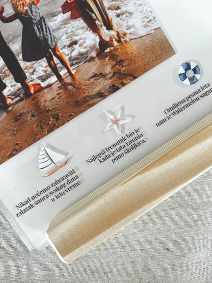 Sea Memory | Akrilna tabla sa morskim uspomenama sa postoljem